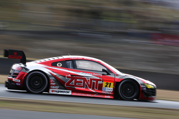 ZENT Audi R8 LMS ultra（都筑晶裕／リチャード・ライアン組）