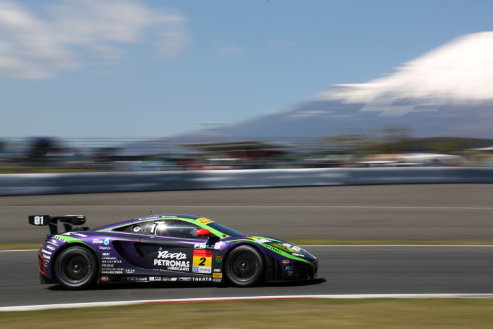 エヴァRT初号機アップルMP4-12C（高橋一穂／加藤寛規組）