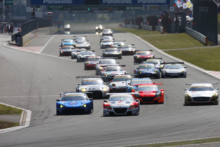 GT300クラススタートシーン