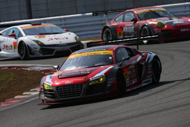 ZENT Audi R8 LMS ultra（都筑晶裕／リチャード・ライアン組）