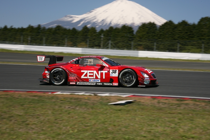 GT500クラストップタイムはZENT CERUMO SC430（立川祐路／平手晃平組）