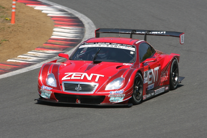 GT500クラストップタイムはZENT CERUMO SC430（立川祐路／平手晃平組）