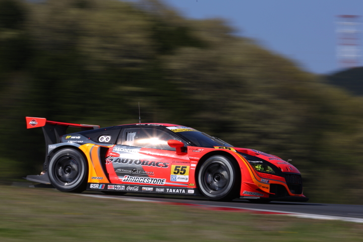 GT300クラス予選3位はARTA CR-Z GT（高木真一／小林崇志組）