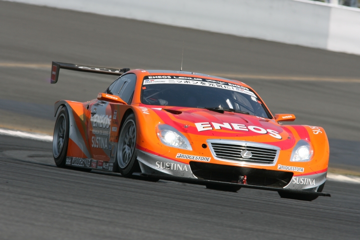 GT500クラス決勝3位はENEOS SUSTINA SC430（大嶋和也／国本雄資組）