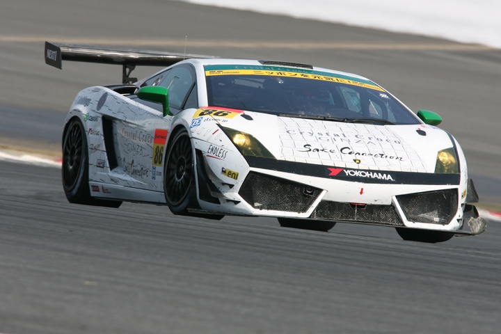 GT300クラス決勝3位はクリスタルクロコ ランボルギーニ GT3（山西康司／細川慎弥／坂本雄也組）
