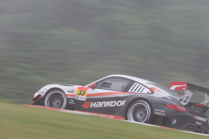 公式練習: HANKOOK PORSCHE（影山正美／藤井誠暢組）