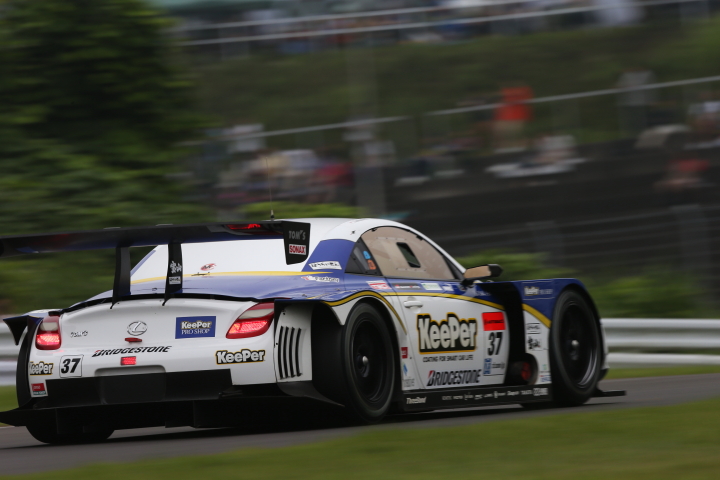 ノックアウト予選: KeePer TOM'S SC430（伊藤大輔／アンドレア・カルダレッリ組）