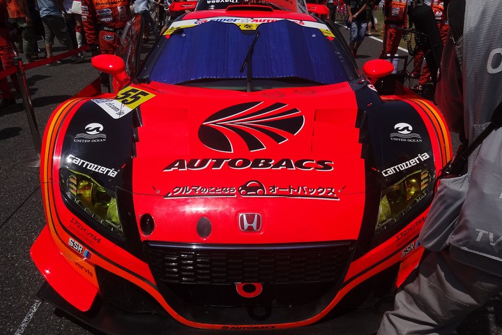 GTA定例記者会見: 今シーズン好調のハイブリッド車（ARTA CR-Z GT）