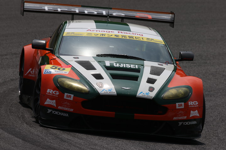 ノックアウト予選: GT300クラス予選3位はExe Aston Martin（加納政樹／安岡秀徒／阪口良平組）