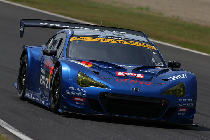ノックアウト予選: GT300クラスポールポジションはSUBARU BRZ R&D SPORT（山野哲也／佐々木孝太／井口卓人組）