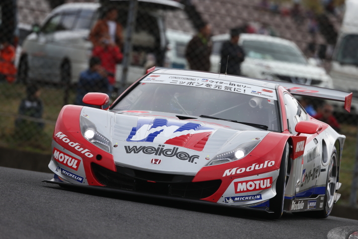 GT500クラス予選3位はウイダー モデューロ HSV-010（山本尚貴／フレデリック・マコヴィッキィ組）