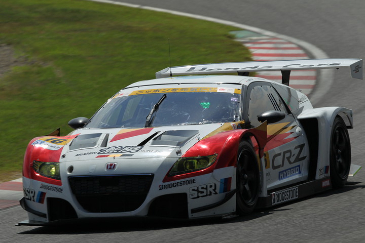 公式テスト鈴鹿セッション3: GT300クラス5位はMUGEN CR-Z GT（武藤英紀／中山友貴組）