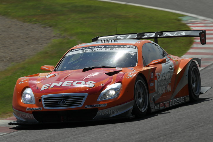 公式テスト鈴鹿セッション3: GT500クラス4位はENEOS SUSTINA SC430（大嶋和也／国本雄資組）