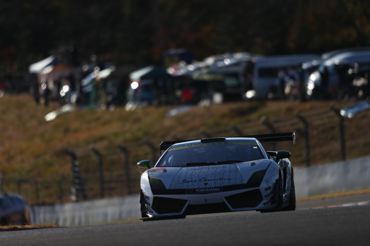 スーパーGT300クラス第1レース公式予選: 山西康司（クリスタルクロコ ランボルギーニ GT3）