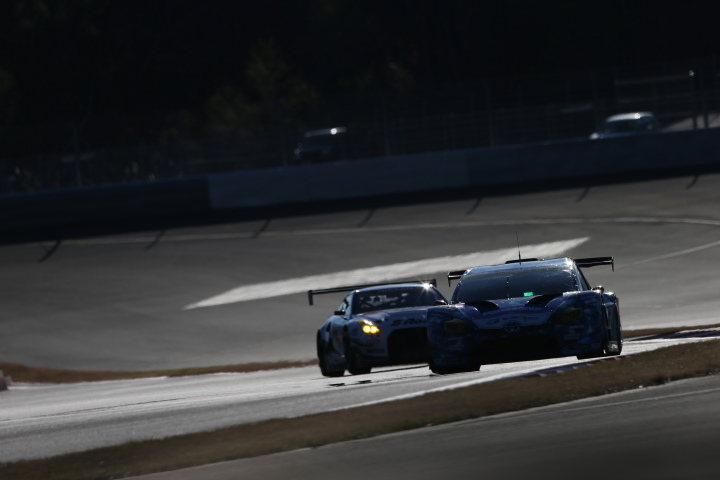 スーパーGT300クラス第1レース公式予選: 嵯峨宏紀（Panasonic apr PRIUS GT）