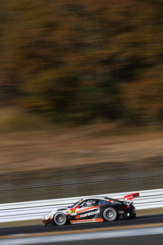 スーパーGT300クラス第2レース公式予選: 藤井誠暢（HANKOOK PORSCHE）