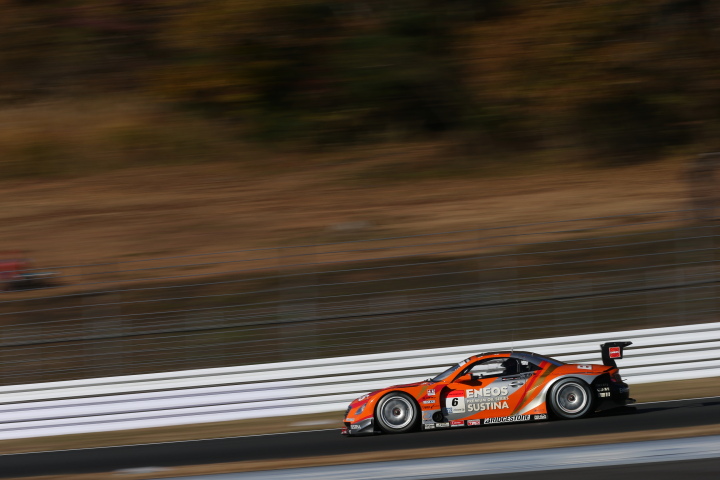 スーパーGT500クラス第2レース公式予選: 大嶋和也（ENEOS SUSTINA SC430）