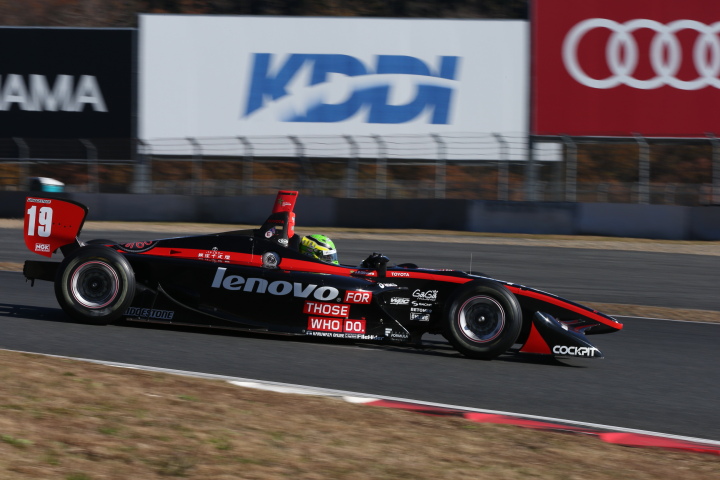 スーパーフォーミュラフリー走行: ジョアオ・パオロ・デ・オリベイラ（Lenovo TEAM IMPUL）