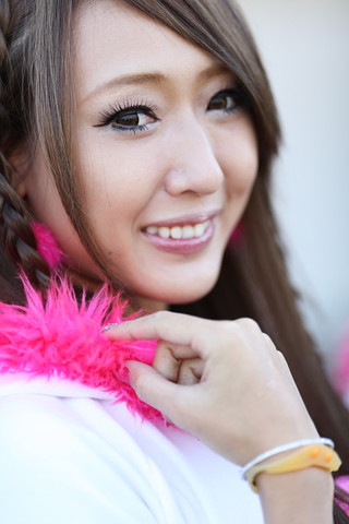 ピットウォーク: レースクイーン