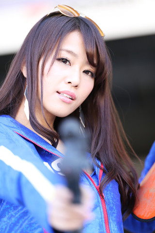 ピットウォーク: レースクイーン