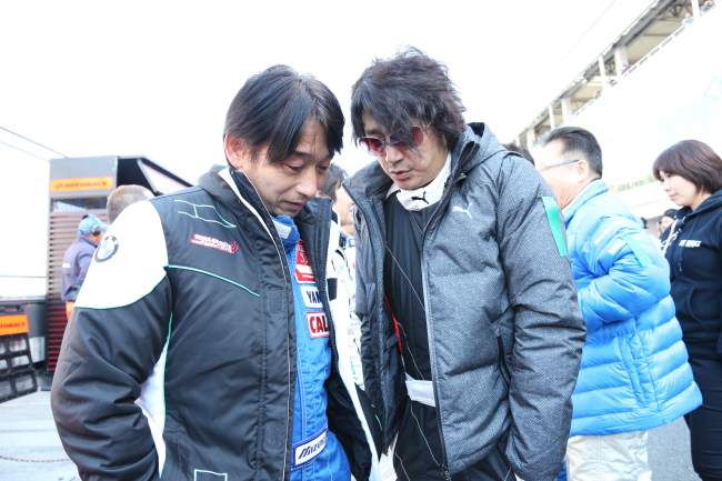 レジェンドカップ: 片山右京、近藤真彦