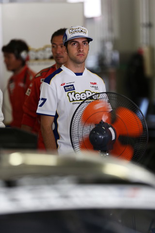 公式練習: アンドレア・カルダレッリ（KeePer TOM'S SC430）