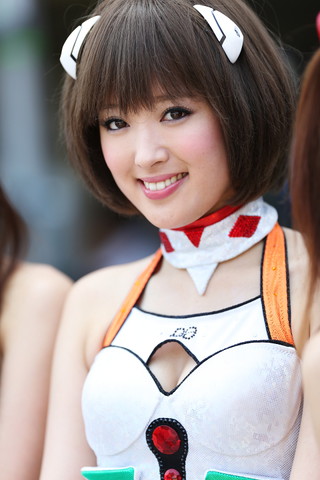 ピットウォーク: レースクイーン