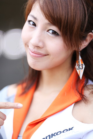 ピットウォーク: レースクイーン