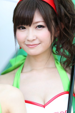 ピットウォーク: レースクイーン