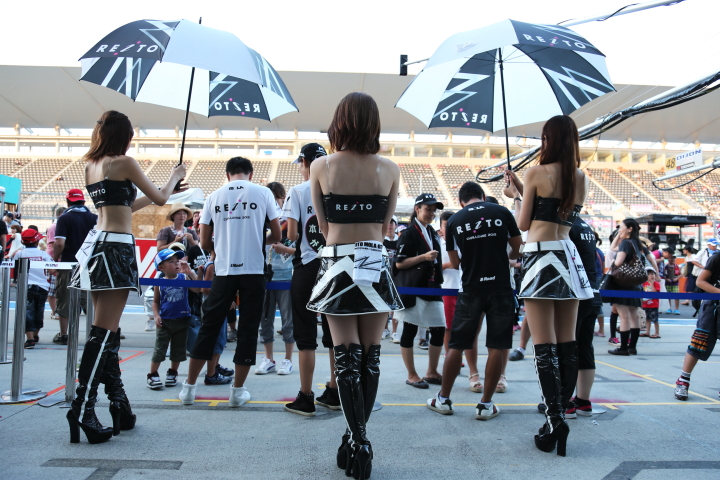 キッズウォーク: レースクイーン