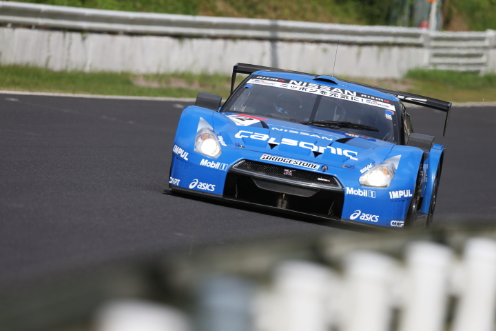 フリー走行: カルソニックIMPUL GT-R（松田次生／ジョアオ・パオロ・デ・オリベイラ組）