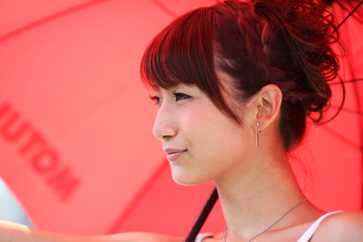 ピットウォーク: レースクイーン