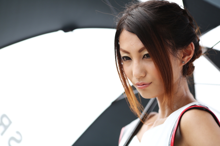 ピットウォーク: レースクイーン