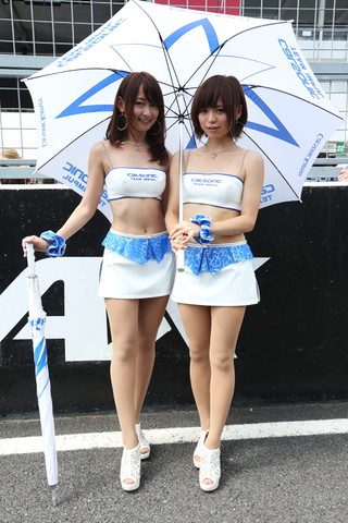 ピットウォーク: レースクイーン