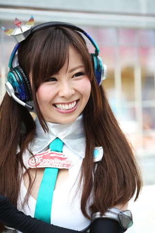 ピットウォーク: レースクイーン