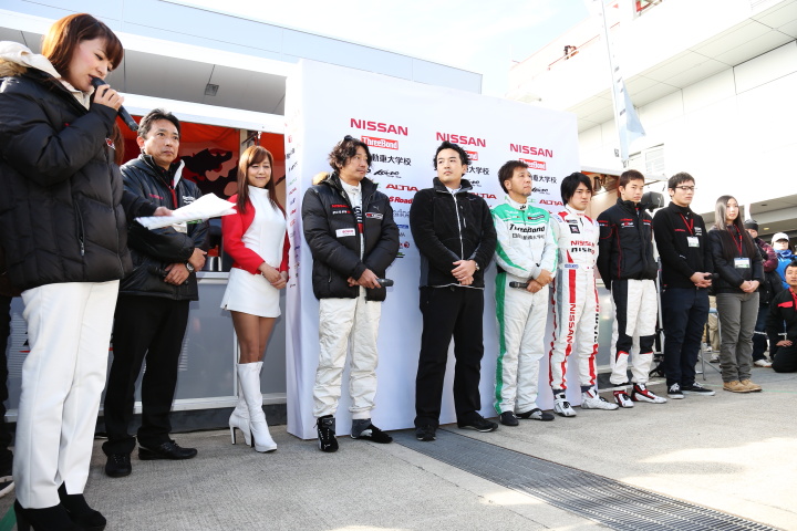 ニスモフェスティバル: スーパー耐久GT3クラスに参戦した日産大学校チームのトークショー