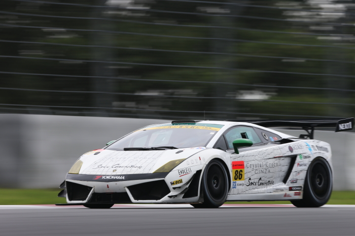 公式練習: GT300:クリスタルクロコ ランボルギーニ GT3（山西康司／細川慎弥組）