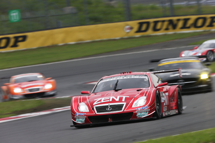 公式練習: GT500:ZENT CERUMO SC430（立川祐路／平手晃平組）