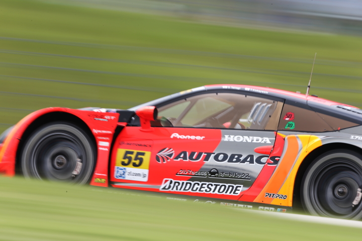 公式練習: GT300:ARTA CR-Z GT（高木真一／小林崇志組）