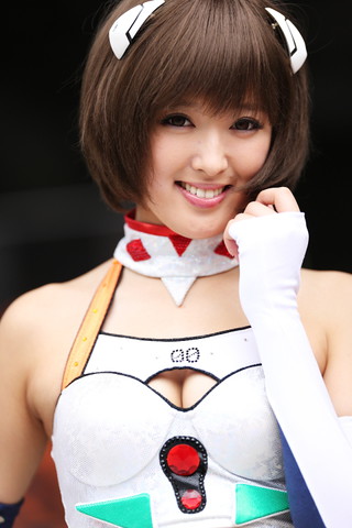 ピットウォーク: レースクイーン