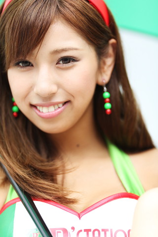 ピットウォーク: レースクイーン