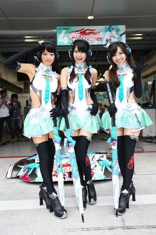 GTキッズウォーク: レースクイーン