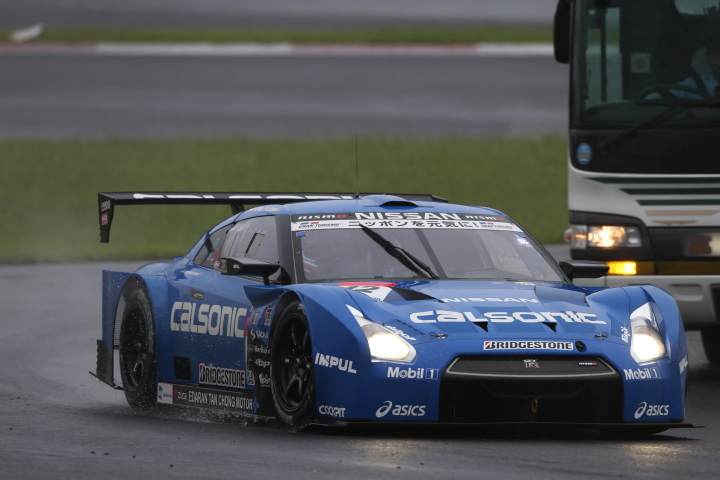 フリー走行: GT500:カルソニックIMPUL GT-R（松田次生／ジョアオ・パオロ・デ・オリベイラ組）