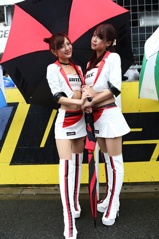 ピットウォーク: レースクイーン