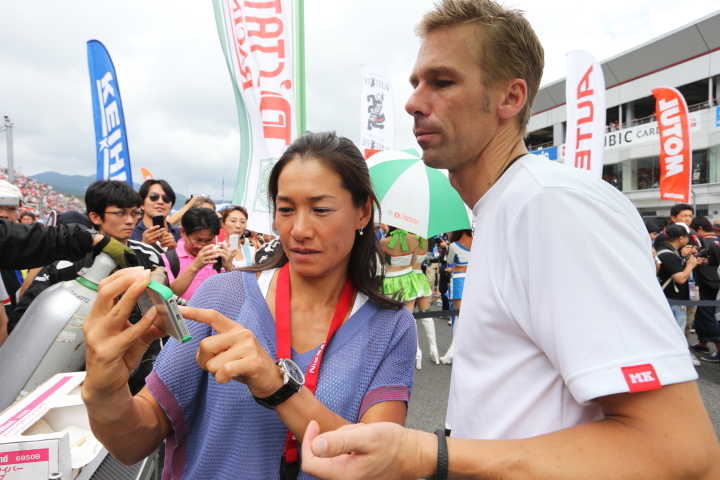スターティンググリッド: クルム伊達公子とミハエル・クルム夫妻