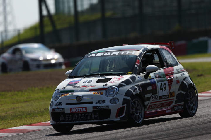 Aドライバー公式予選: 福山英朗（ST-4:ADFS アバルト 695 アセットコルセ）