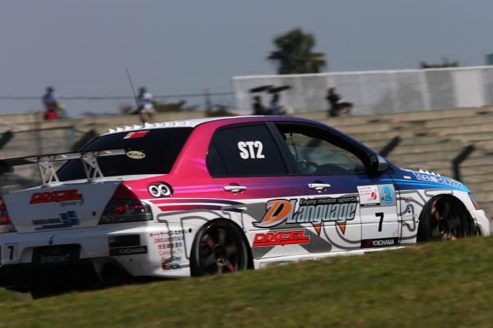 Bドライバー公式予選: 藤井芳樹（ST-2:新菱オート☆J-ROCKエボIX）