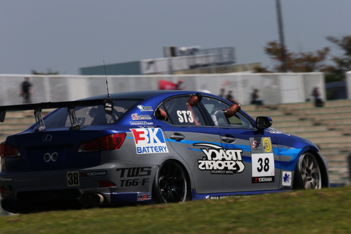 Bドライバー公式予選: 植田正幸（ST-3:TRACY SPORTS IS 350）