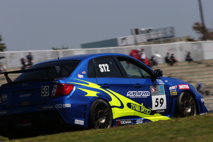 Bドライバー公式予選: 吉田寿博（ST-2:STURM･MOTUL・ED インプレッサ）