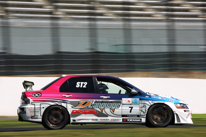 Bドライバー公式予選: 藤井芳樹（ST-2:新菱オート☆J-ROCKエボIX）